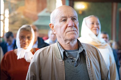 Митрополит Игнатий совершил Божественную литургию в Крестовоздвиженском храме г. Хвалынска