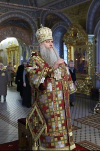 Божественная литургия в Свято-Троицком кафедральном соборе г. Саратова