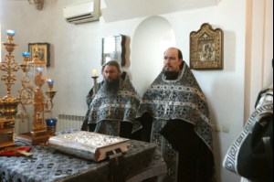 Пассия в храме во имя святого великомученика Георгия Победоносца г.Саратова
