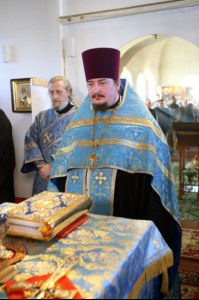 Всенощное бдение в храме Благовещения Пресвятой Богородицы г. Саратова