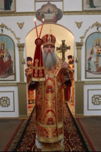 Божественная литургия в храме в честь Покрова Пресвятой Богородицы р.п. Новые Бурасы