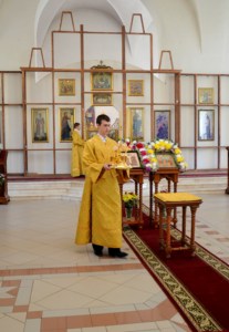 Всенощное бдение в храме в честь Рождества Христова г. Саратова