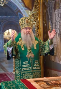 Божественная литургия в Свято-Троицком кафедральном соборе г.Саратова