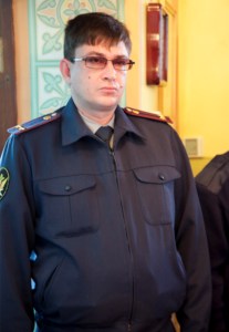 Божественная литургия в тюремном храме во имя святителя и чудотворца Николая при ОТБ №1 г. Саратова