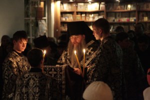 Великое повечерие с чтением покаянного канона преподобного Андрея Критского