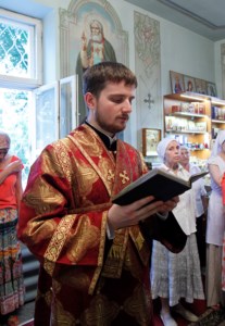 Всенощное бдение в храме святого великомученика и целителя Пантелеимона г. Саратова