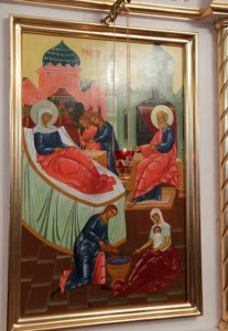 Божественная литургия в храме в честь Рождества Пресвятой Богородицы с. Ершовка (Муммовское) Аткарского района