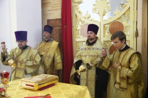 Всенощное бдение в храме во имя апостола и евангелиста Иоанна Богослова г.Саратова