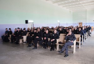 Архиерейский мужской хор выступил в лечебно-исправительном учреждении Балашова