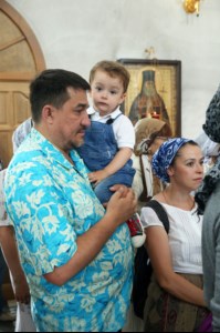 Божественная литургия в храме во имя святых первоверховных апостолов Петра и Павла г.Аткарска