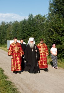 Божественная литургия в Вавиловом Доле
