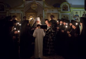 Монашеский постриг в Спасо-Преображенском мужском монастыре г.Саратова