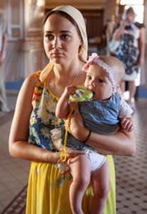 Божественная литургия в Свято-Троицком кафедральном соборе г. Саратова