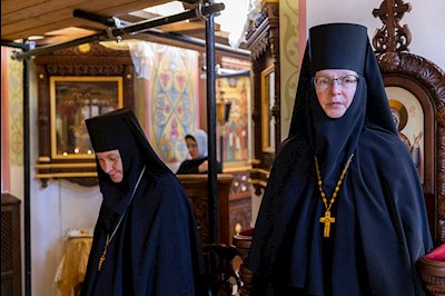 Всенощное бдение в Иоанновском женском монастыре с. Алексеевка