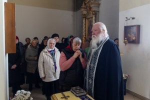 Литургия Преждеосвященных Даров в Свято-Троицком кафедральном соборе г. Вольска