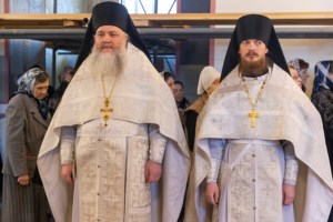 Божественная литургия в Свято-Никольском мужском монастыре г. Саратова