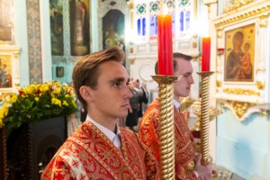 Всенощное бдение в храме Сошествия Святого Духа г. Саратова