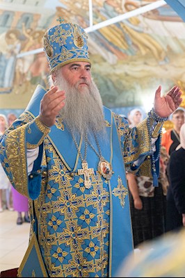 Божественная литургия в Свято-Троицком кафедральном соборе г. Саратова