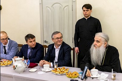 В Татьянин день Митрополит Лонгин встретился со студентами