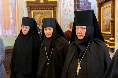 Божественная литургия в Свято-Иоанновском женском монастыре с. Алексеевка Хвалынского района