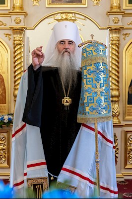 Всенощное бдение в храме в честь Казанской иконы Божией Матери р.п. Татищево