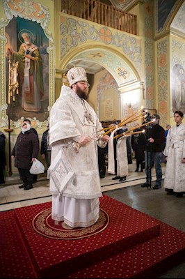 В праздник Крещения Господня митрополит Игнатий совершил Божественную литургию