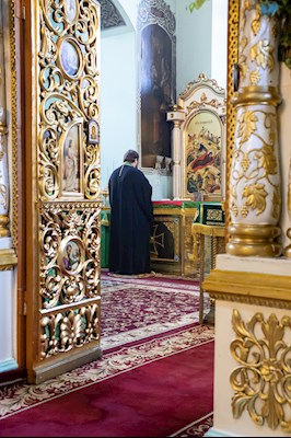Митрополит Игнатий совершил всенощное бдение в Свято-Духовском соборе г. Саратова