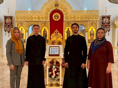 Представители и гость епархии встретились с проректором СГУ