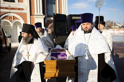 В Покровском соборе прошла торжественная встреча саратовских святителей