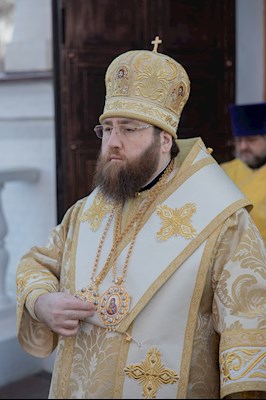 Митрополит Игнатий совершил Божественную литургию в Покровском соборе г. Саратова