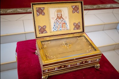 Митрополит Игнатий совершил всенощное бдение с чином воздвижения Креста в кафедральном соборе Живоначальной Троицы г. Вольска