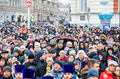 В Саратове прошел традиционный крестный ход с Казанской иконой Божией Матери