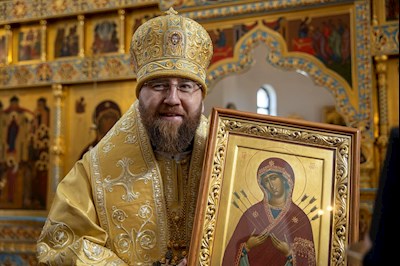 Митрополит Игнатий совершил Божественную литургию в Свято-Алексиевском женском монастыре г. Саратова