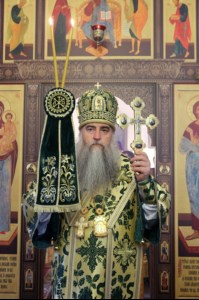 Божественная литургия в храме во имя преподобного Сергия Радонежского поселок Юбилейный г.Саратова