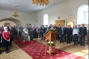 Литургия Преждеосвященных Даров в храме в честь Казанской иконы Божией Матери р.п.Татищево
