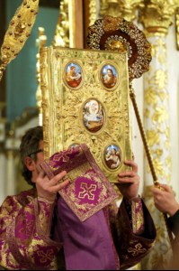 Всенощное бдение в храме в честь Сошествия Святого Духа г.Саратова