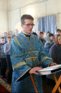 Всенощное бдение в храме Благовещения Пресвятой Богородицы г. Саратова