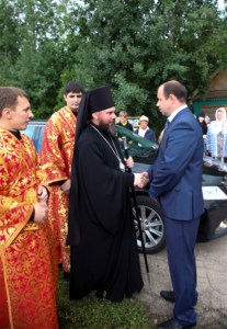 Божественная литургия в Вавиловом Доле