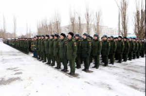 Митрополит Лонгин поздравил курсантов и командование вольского военного института с Днем защитника Отечества