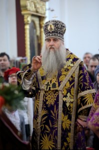 Божественная литургия в храме во имя святого великомученика Георгия Победоносца г.Саратова