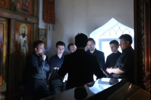 Литургия Преждеосвященных Даров в храме во имя святителя Тихона, Епископа Воронежского, Задонского чудотворца г.Саратова