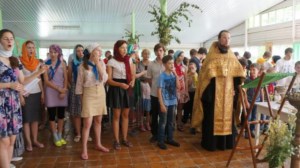 В «Солнечном» прошел традиционный крестный ход