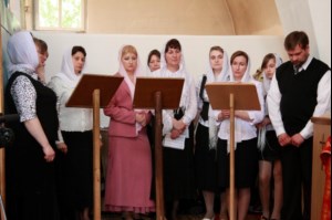 Божественная литургия в Александро-Невском храме города Ртищево