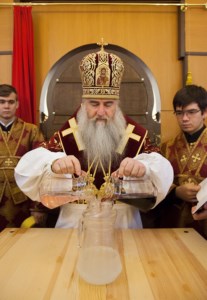 Митрополит Лонгин совершил Великое освящение храма во имя великомученицы Параскевы с. Благодатное Хвалынского района