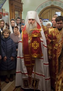 Всенощное бдение в храме во имя священномученика Космы Саратовского г. Саратова
