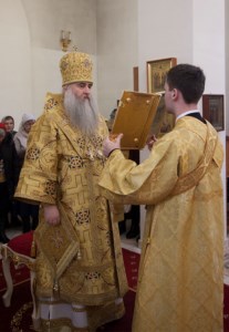 Божественная литургия в Свято-Алексиевском женском монастыре г. Саратова