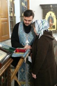 Божественная литургия на Архиерейском подворье – храме в честь иконы Божией Матери «Утоли моя печали» г.Саратова