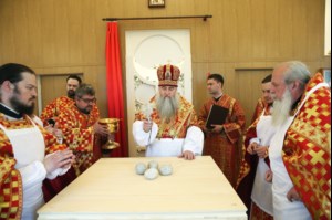 Чин Великого освящения и Божественная литургия в храме в честь Владимирской иконы Божией Матери Владимирского женского монастыря г. Вольска