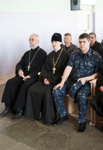Архиерейский мужской хор выступил в лечебно-исправительном учреждении Балашова