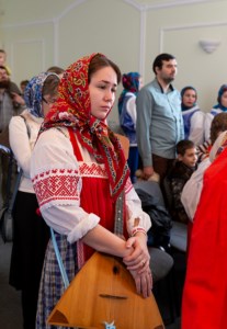 В Саратове прошел финальный этап епархиального фестиваля детского творчества «Поделись радостью с другом» (младшая группа)